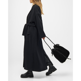 Torebka O bag chill Ecopelliccia lapin Nero