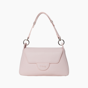 Torebka O Bag Paris Sintetico Nappa Easy Smoke Pink