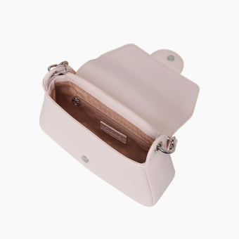 Torebka O Bag Paris Sintetico Nappa Easy Smoke Pink