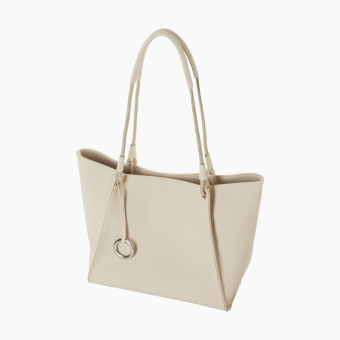 Torebka O Bag Holiday Tessuto Gommato Ivory