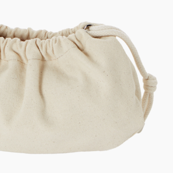 Organizer O Bag Oblo Tessuto Canvas Natural