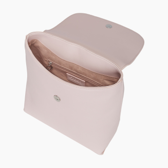 Plecak O bag Budapest Tessuto Sintetico Nappa Easy Smoke Pink