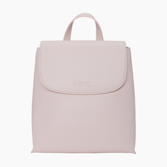 Plecak O bag Budapest Tessuto Sintetico Nappa Easy Smoke Pink