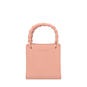 Torebka O bag mini double Suede texture ecopelle suede Phard