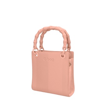 Torebka O bag mini double Suede texture ecopelle suede Phard