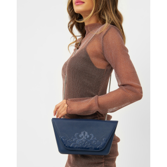 Body O bag sheen Blu navy