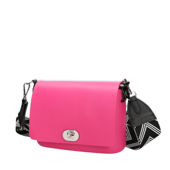 Torebka O bag pocket Fucsia rose