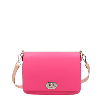 Torebka O bag pocket Fucsia rose