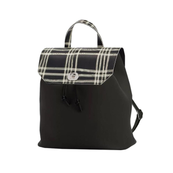 Plecak O bag soft ride Pattina check Nero