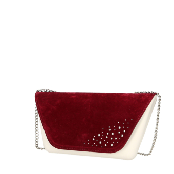 Torebka O bag sheen bordeux