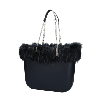 Torebka O bag standard Blu navy