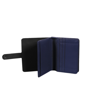 Portfel O hug donna tiny texture Nero