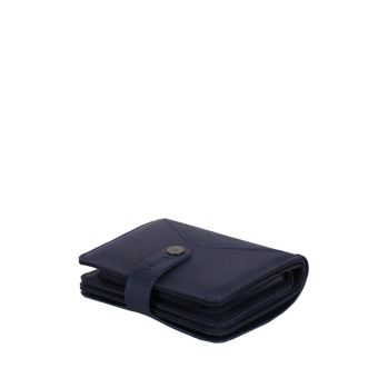 Portfel O hug donna tiny texture Blu navy