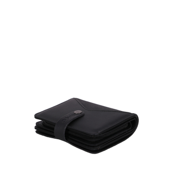 Portfel O hug donna tiny texture Nero
