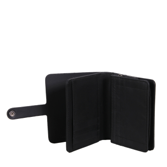 Portfel O hug donna tiny texture Nero