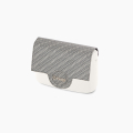 Klapka O Pocket Tessuto Tecno Caucciu Design Spigato Black