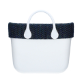 Opaska O bag standard Lurex Con Zip Blu
