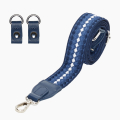 Pasek Naramienny 80/120+Clip Jacquard Pluriball Navy Blue