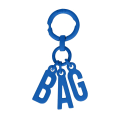 Zawieszka Lettering O bag Bluette