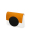 Klapka O bag glam Circle simil pelle nubuck cerchio in contrasto Nero biscotto