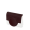 Klapka O bag glam Circle tessuto nylon lucido imbottito Bordeaux