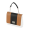 Klapka O bag glam Simil pelle nappa fascia stampa snake Biscotto nero