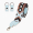 Pasek Naramienny Regolabile 80/119 + Clip Ecopelle Skyway Tessuto Disegno Greca Rombo Skyway