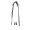 Pasek naramienny Extraslim 110 i Klipsy Shoulder Boiled wool Blue navy Avio