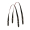 Uchwyty Linear con fibbietta Nero