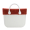 Opaska O bag mini Lana mouline Arancione