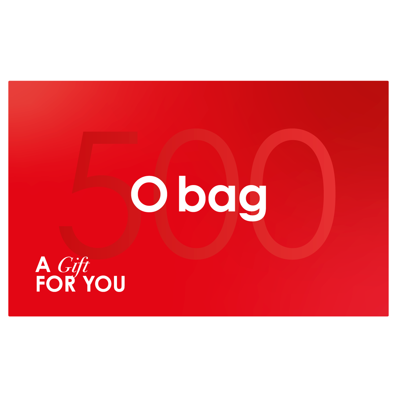 Karta podarunkowa O bag Gift for You 500 PLN