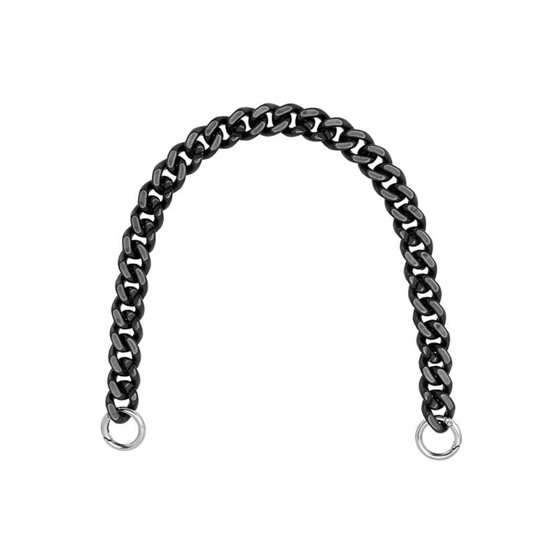 Uchwyt Manichetto maxi catena groumette Nero