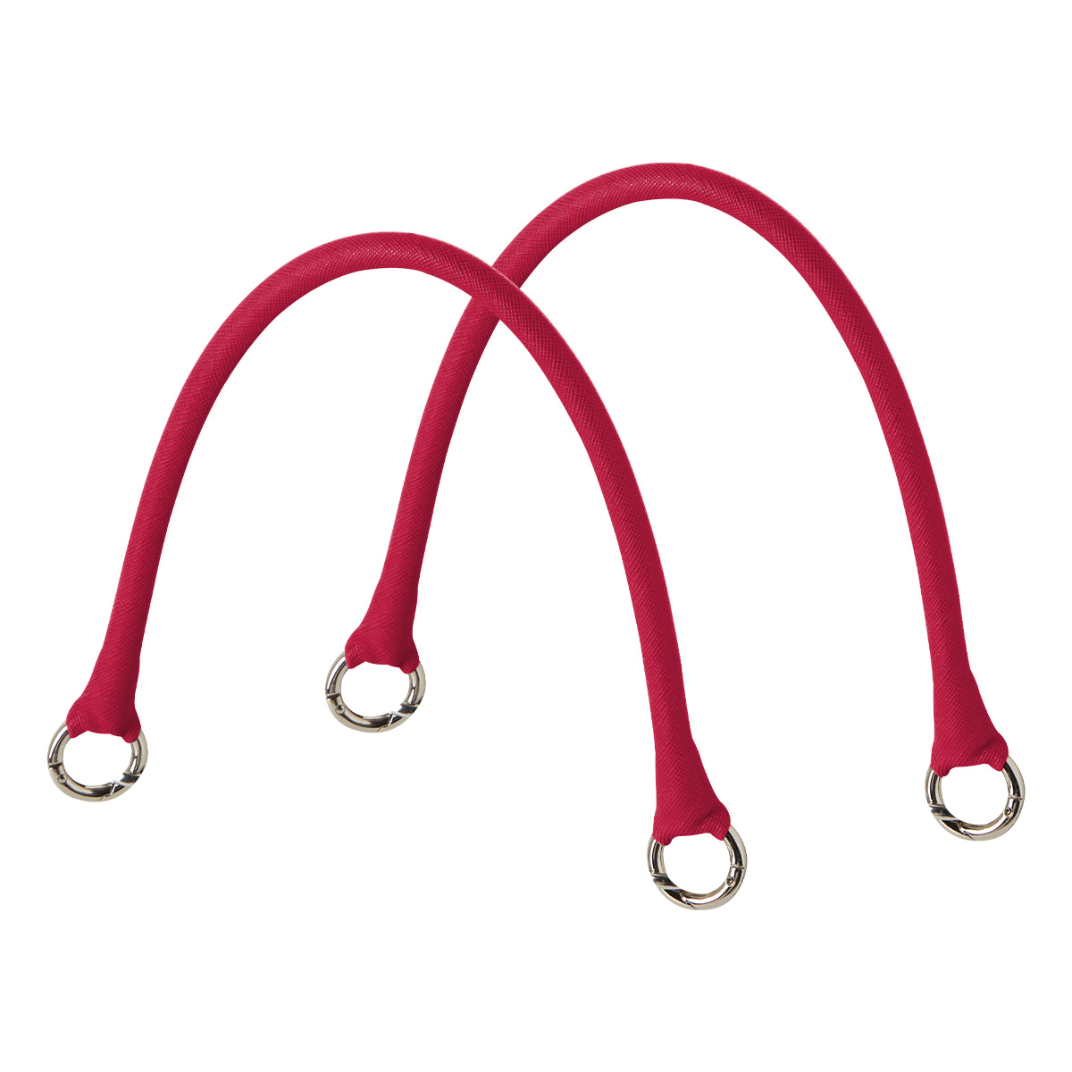 Uchwyty krótkie Micromanico tubolare saffiano Granatina