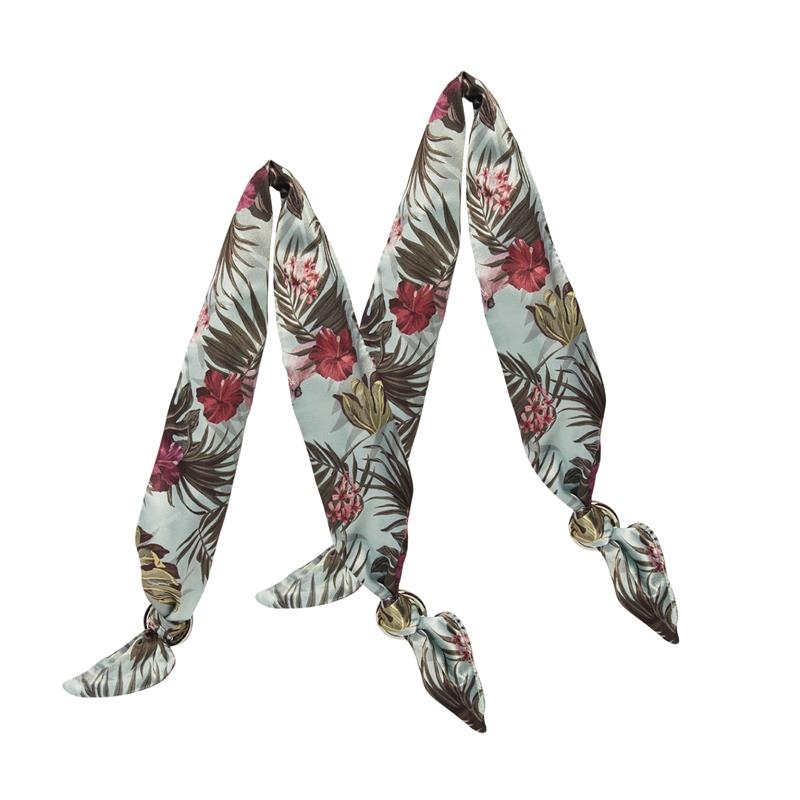 Uchwyty Foulard caribbean jungle Turchese