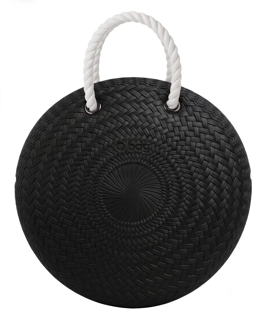 Torebka O bag twist Nero