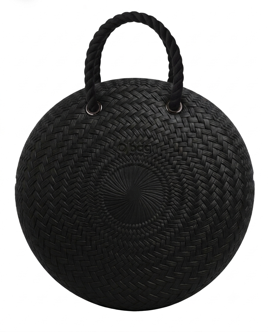 Torebka O bag twist Nero