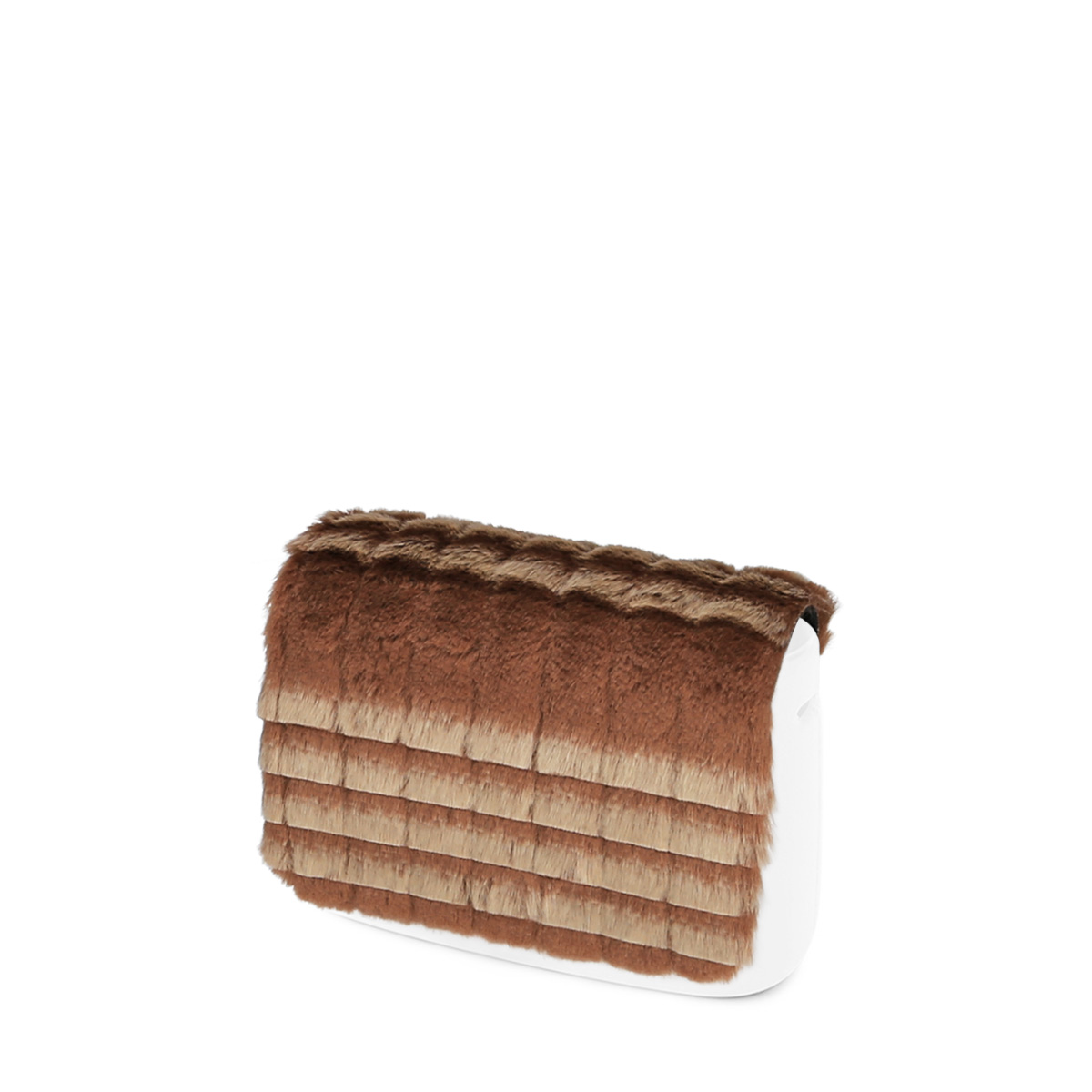 Klapka O bag pocket Ecopelliccia laserato Tortora