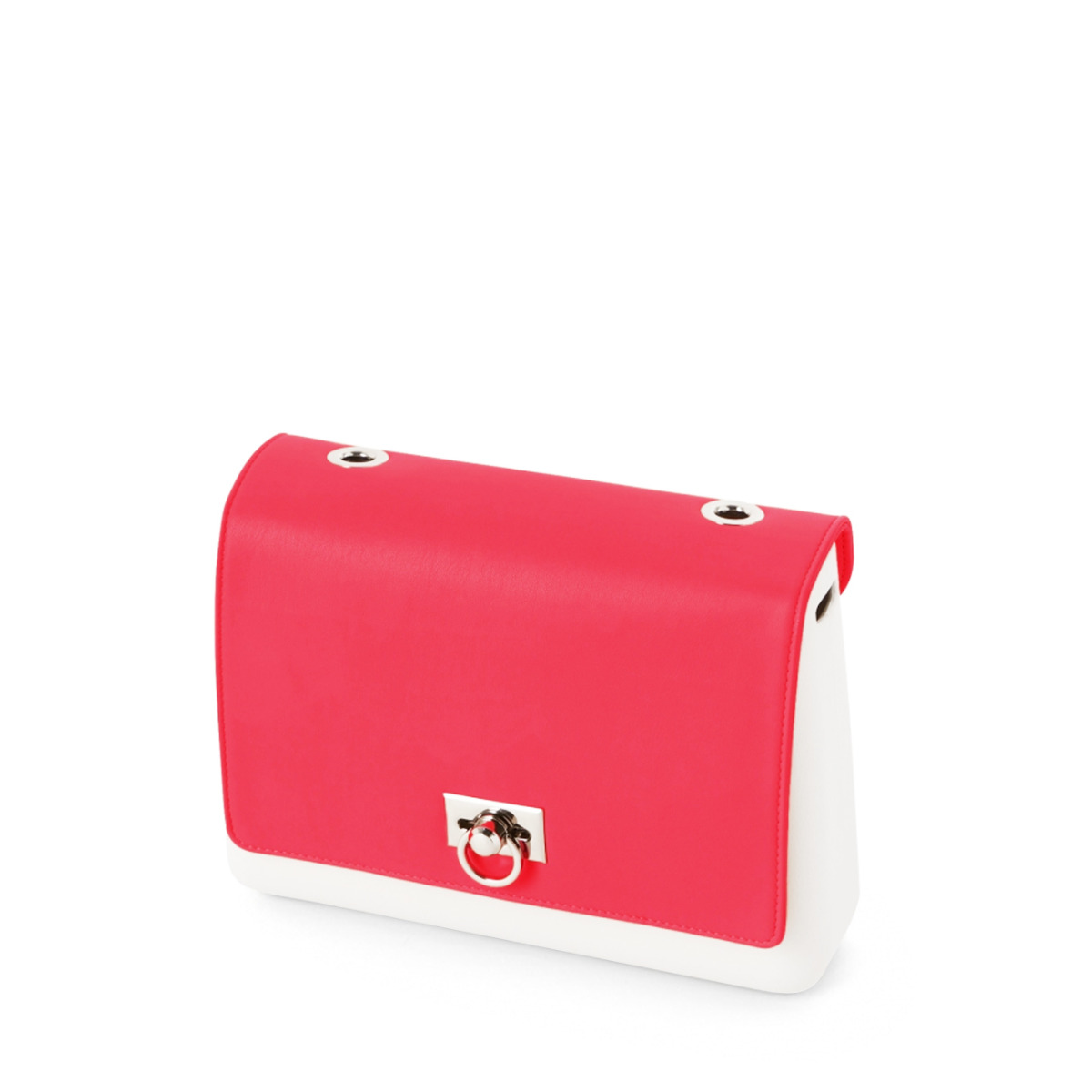 Klapka O bag glam Girello con Occhielli nappa Granatina