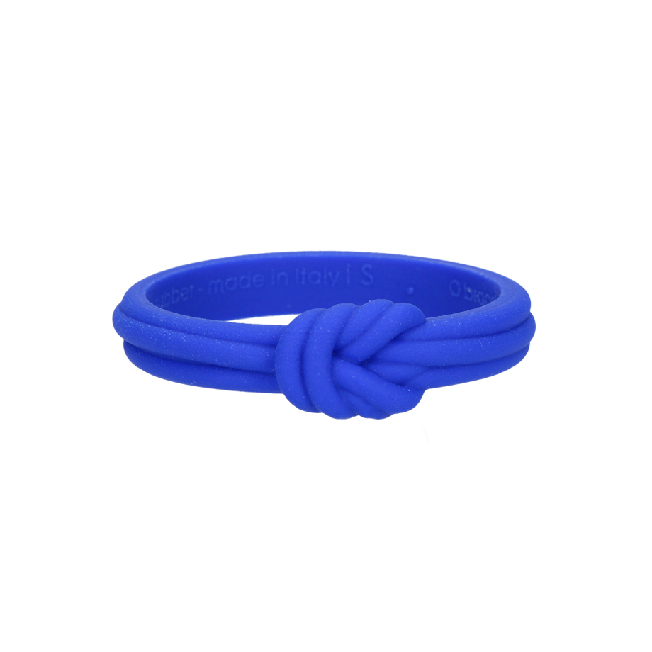 Bransoletka O bracelet knot Single Blu elettrico