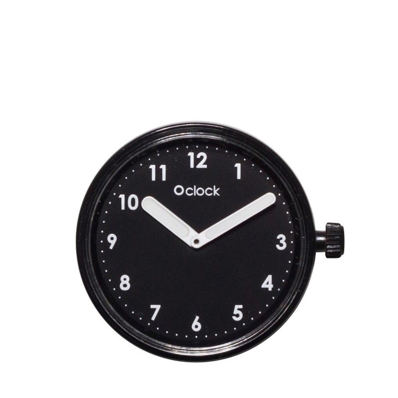 Mechanizm zegarka O clock Numbers Nero