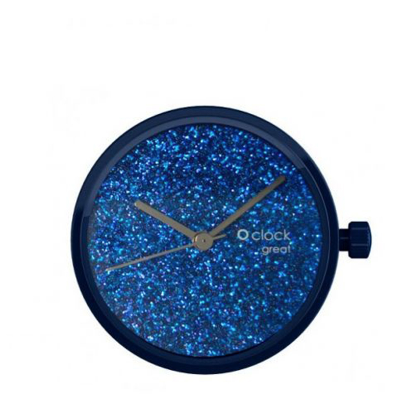 Mechanizm zegarka O clock great Crystal full sky Blu navy