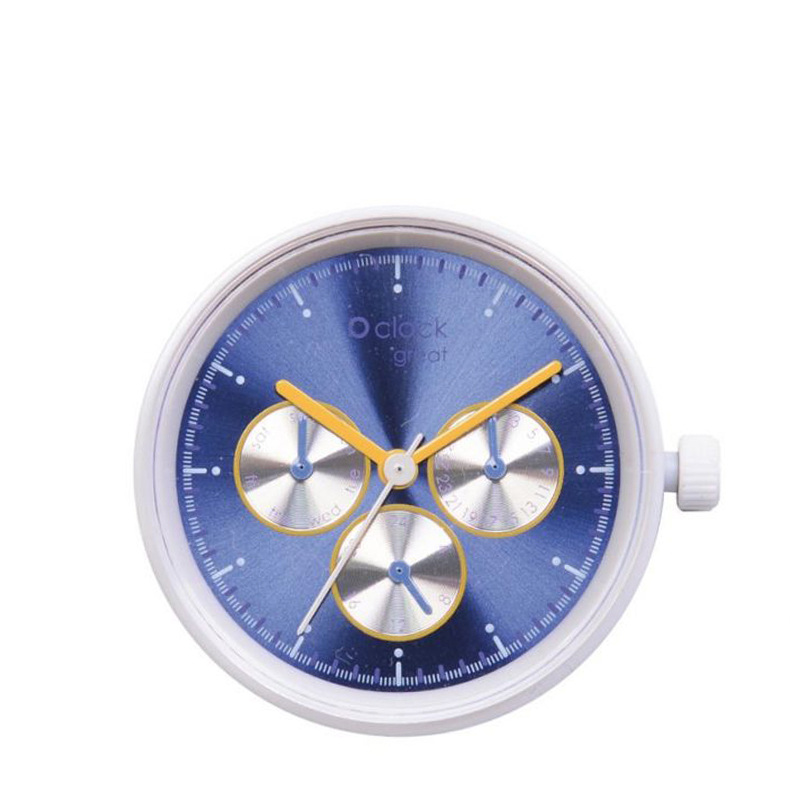 Mechanizm zegarka O clock great Date racing soleil Cobalto