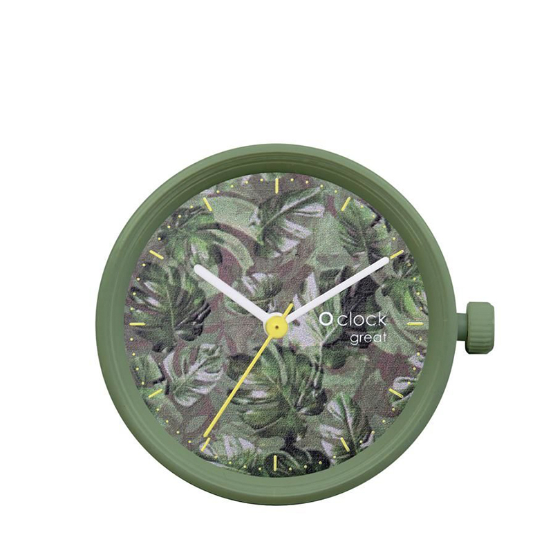 Mechanizm zegarka O clock great Foliage Olive