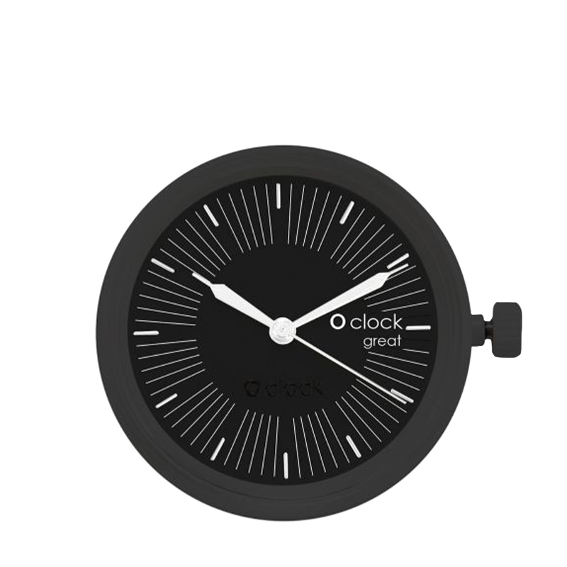 Mechanizm zegarka O clock great Index mirror Nero