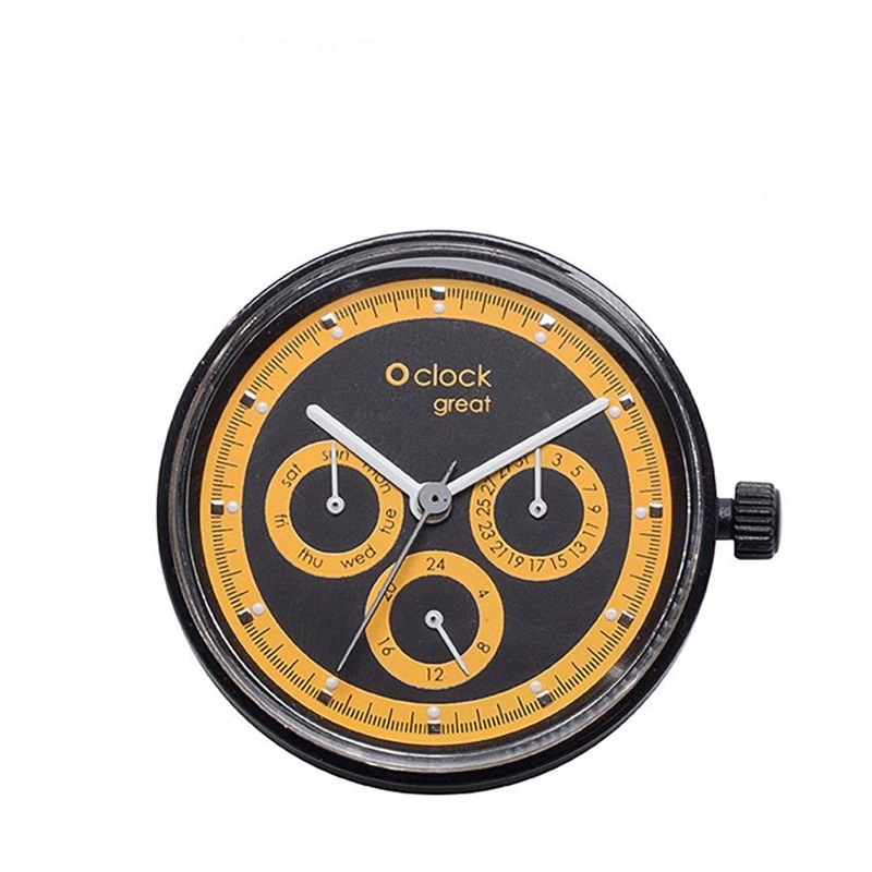 Mechanizm zegarka O clock great Racing Fluo arancione