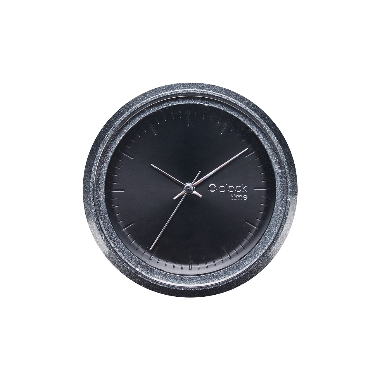 Mechanizm zegarka O clock Time satin perlato Nero