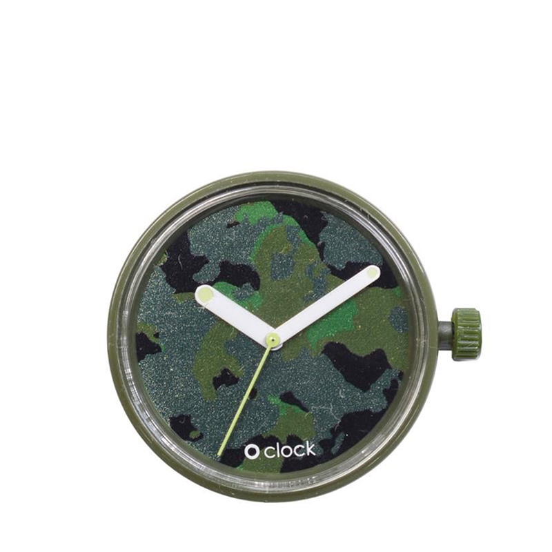 Mechanizm zegarka O clock Camouflage Olive