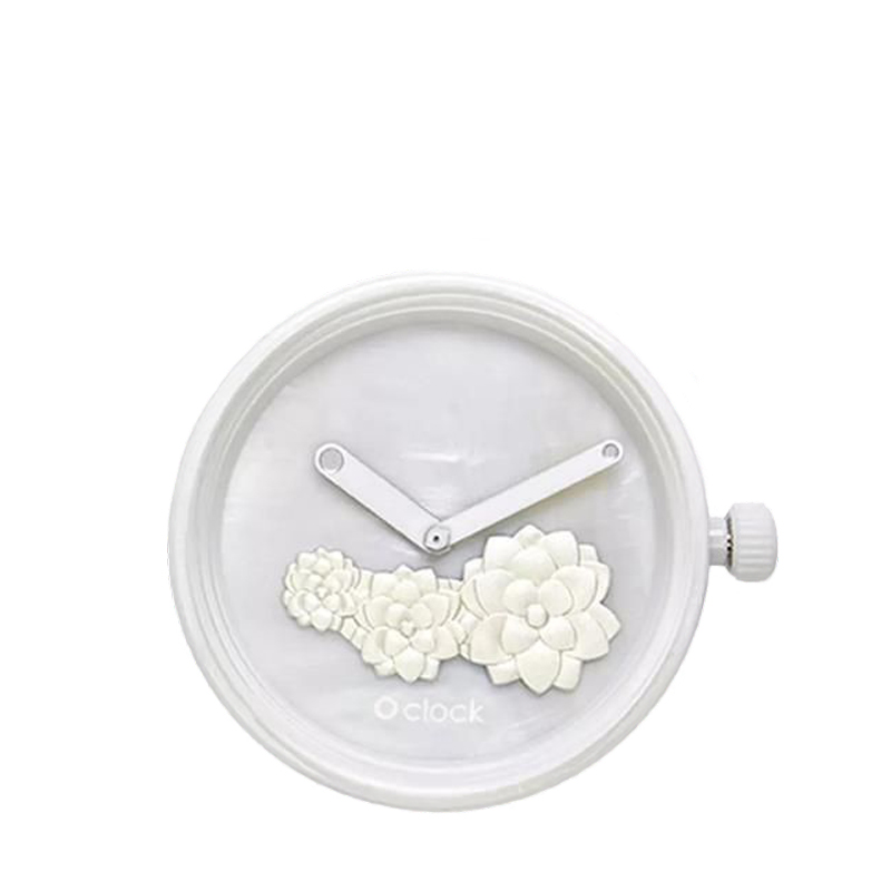Mechanizm zegarka O clock Waterlilies Argento