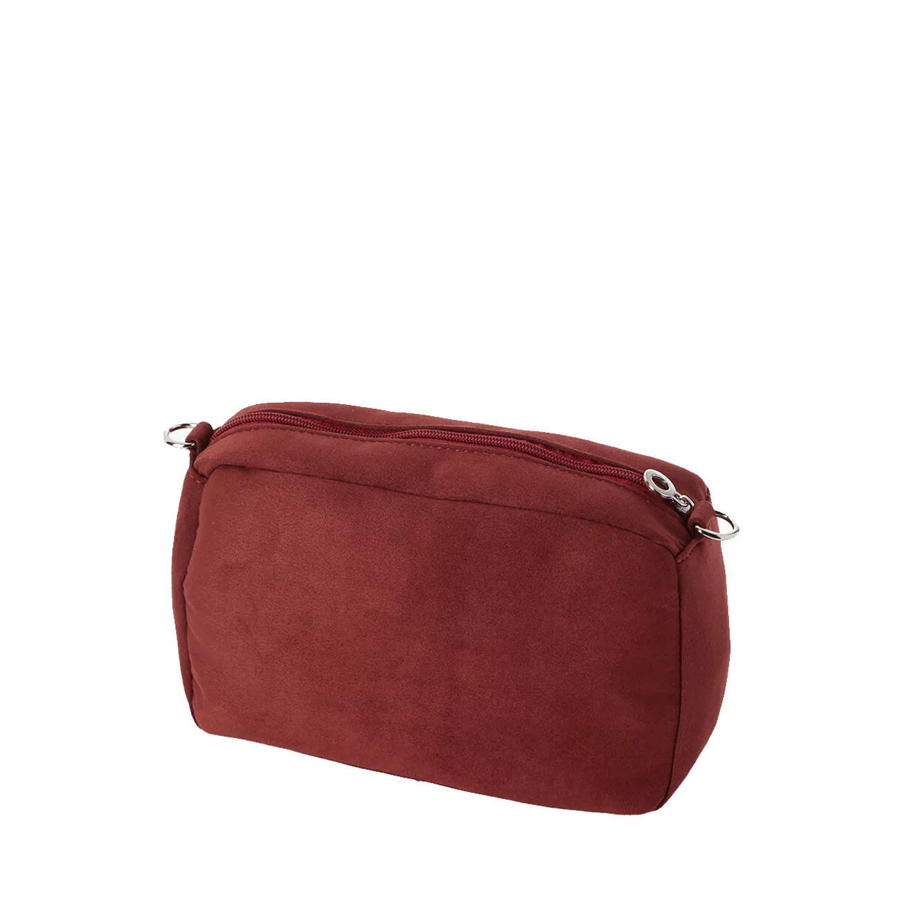 Organizer O bag glam Simil pelle nubuck Bordeaux