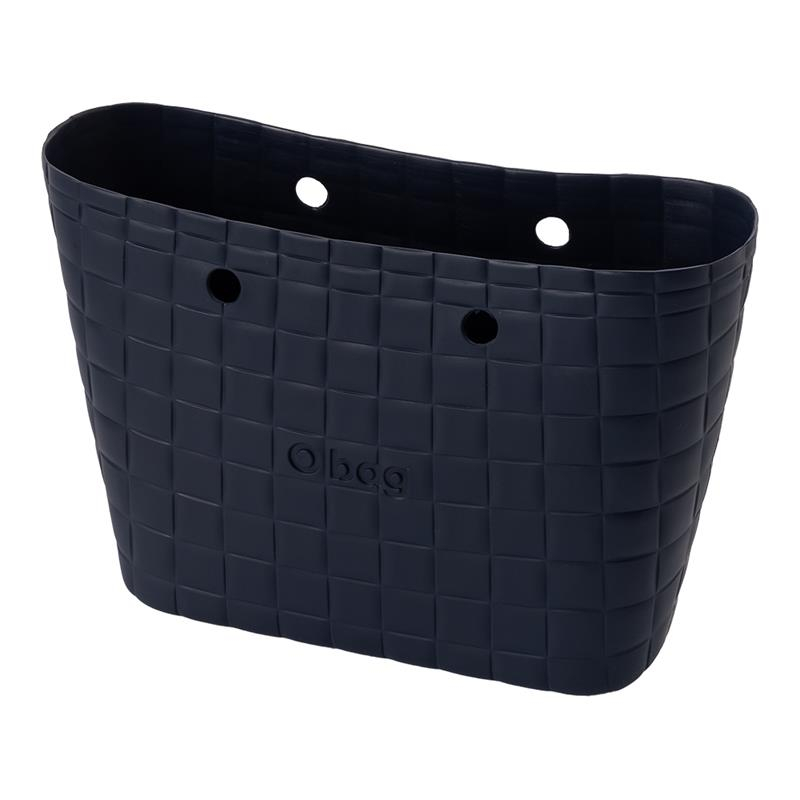 Body O bag urban mini Intreccio Blu navy